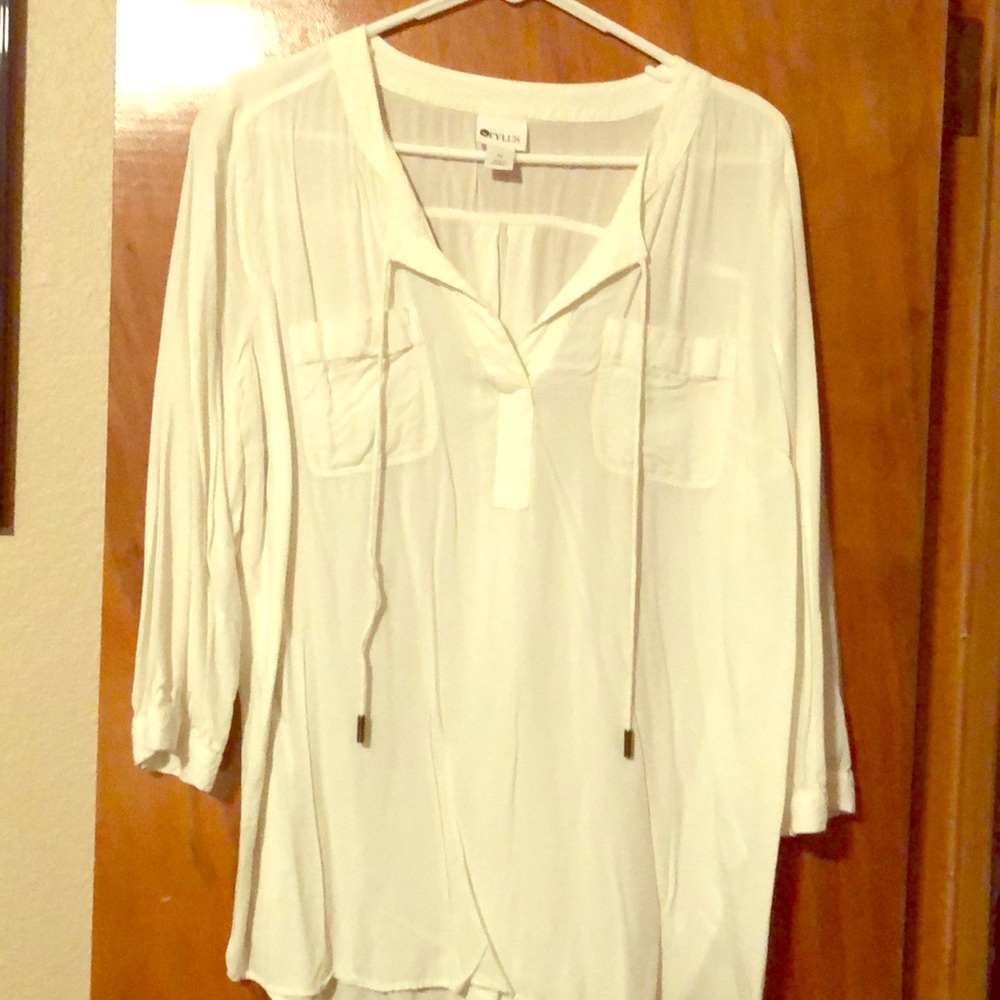Women’s white blouse